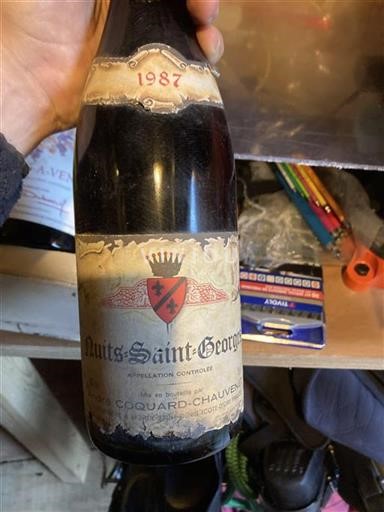 Bourgogne Nuits-saint-georges Grand Cru André Coquard 1987