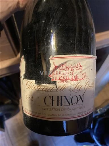 Valle del Loira Chinon Château La Grille 1982