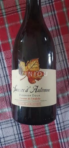 Alpes et pays Rhodaniens Coteaux de l'Ardèche Cave De Lablachère Saveurs d'Automne 2017