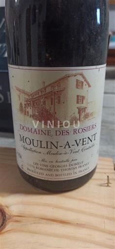 Beaujolais Moulin-à-vent Domaine Des Rosiers 1989