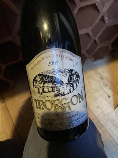 Beaujolais Morgon Domaine Petit Pérou 2009
