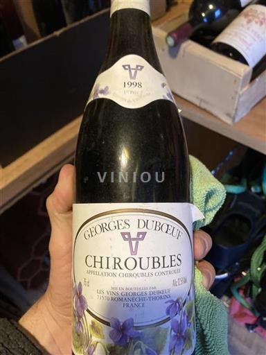 Beaujolais Chiroubles Georges Duboeuf 1998
