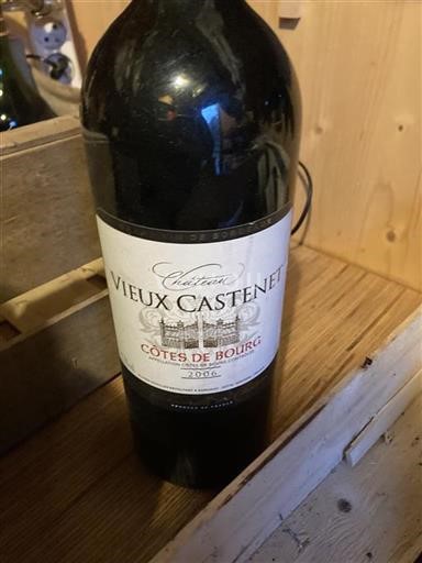 Bordeaux Côtes-de-bourg Grand Cru Château Vieux Castenet 2006