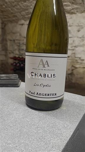 Bourgogne Chablis Paul Aegerter Les Opales 2022