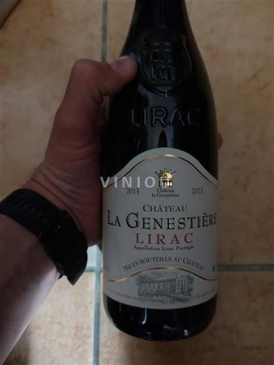 Údolí Rhôny Lirac Château La Genestière 2013