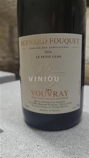 Vallée de la Loire Vouvray Domaine Des Aubuisieres Le Petit Clos 2016