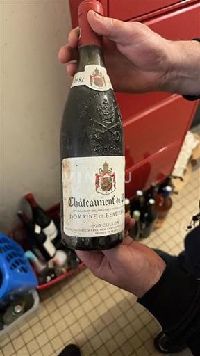 Rhônen laakso Châteauneuf-du-Pape Beaurenard 1981