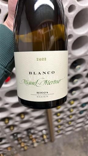 La Rioja Rioja Miguel Merino Blanco 2022