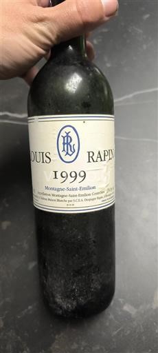 Bordeaux Montagne-Saint-Émilion Louis Rapin 1999
