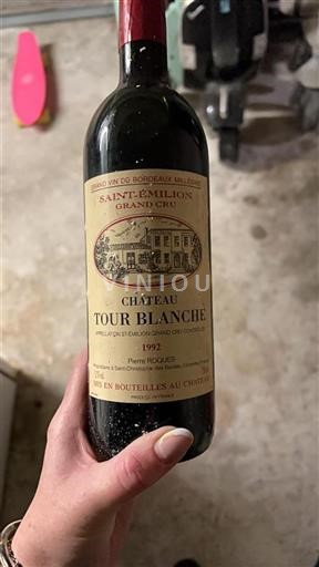 Bordeaux Saint-Émilion Grand Cru Tour Blanche 1992