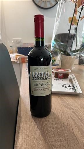 Bordéus Bordeaux Superior Château Grava 2020