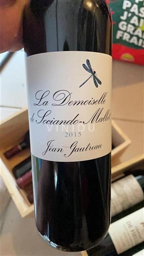 Bordeaux Haut-Médoc Sociandomallet La Demoiselle 2015