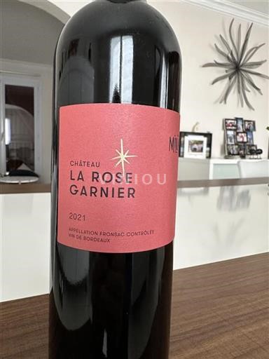 Bordeaux Fronsac Château La Rose Garnier 2021