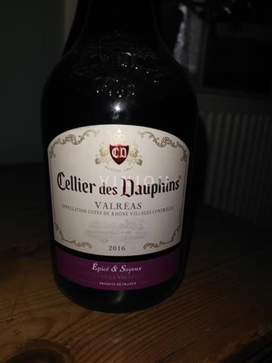 Rhône Valley Cornas Cellier Des Dauphins 2016