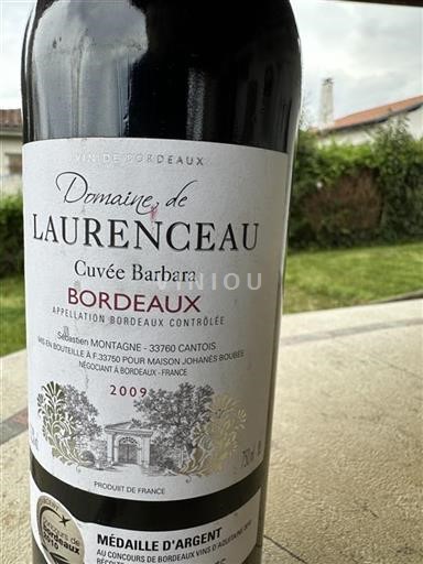 Bordeaux Laurenceau Barbara 2009