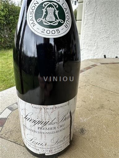 Burgundi Savigny-lès-Beaune Premier Cru Maison Louis Latour 2005
