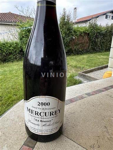 Borgogna Mercurey Domaine Michel Juillot En Boussoy 2000