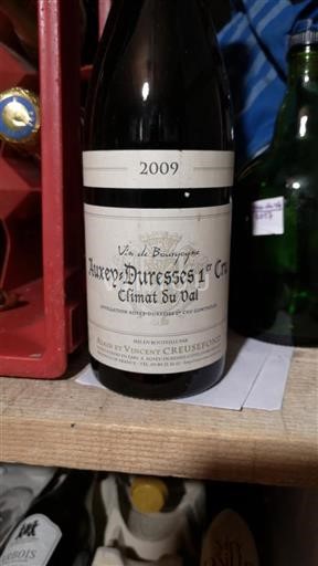 Bourgogne Auxey-duresses Premier Cru Alain Et Vincent Creusefond Climat du Val 2009
