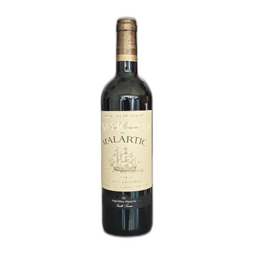 Bordeaux Pessac-Léognan Vignobles Malartic La Réserve de Malartic 2018