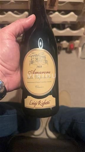 Benátsko Amarone della Valpolicella Luigi Righetti 2021