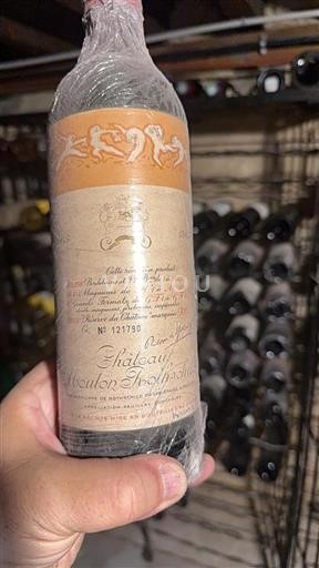 Bordeaux Pauillac Grand Cru Château Mouton Rothschild 1965