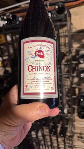 Loiren laakso Chinon La Buscadière Tradition 2022
