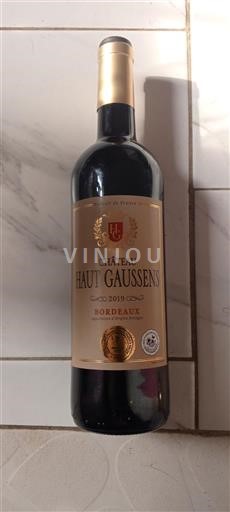 Bordeaux Haut Gaussens 2019