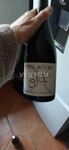 Rhônedalen Côte-rôtie Vignoble Hervé Et Nathalie Avallot Osa 2021