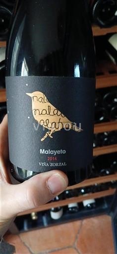 Navarra No especificado Viña Zorzal Malayeto 2016
