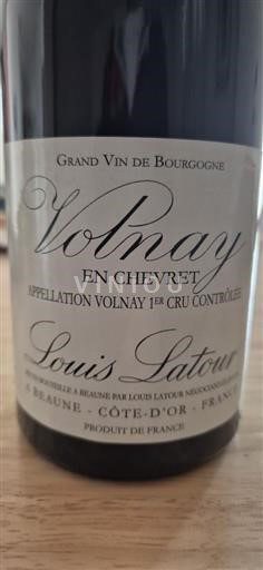 Bourgogne Premier Cru Louis Latour En Chevret Non Millésimé