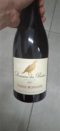 Bourgogne Vosne-Romanée Grand Cru Domaine Des Perdrix 2021