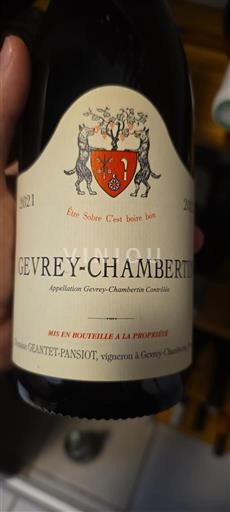 Borgogna Gevrey-Chambertin Géant Et Pansiot 2021
