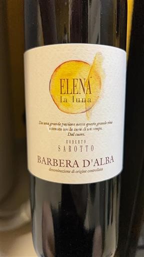 Piëmont Barbera d'Alba Roberto Sarotto Elena la Luna 2020