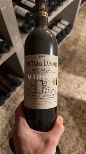 Bordeaux Haut-Médoc Cru Bourgeois Château Lamarque 1996