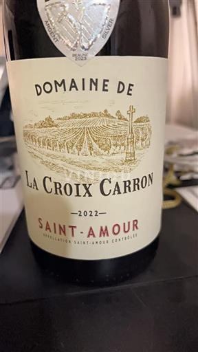 Beaujolais Saint-Amour Domaine La Croix Carron 2022