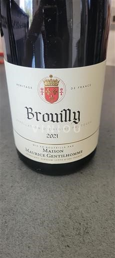 Bourgogne Rully Maison Maurice Gentilhomme 2021