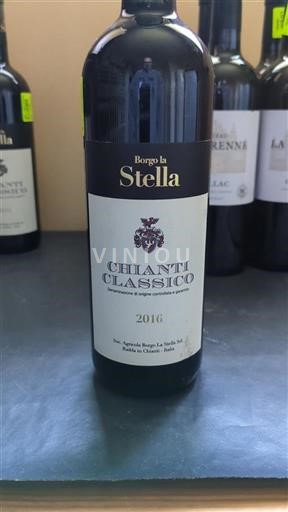 Toscana Chianti Classico Borgo La Stella 2016