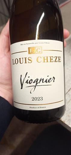 Alpes et pays Rhodaniens Collines rhodaniennes Louis Cheze Viognier 2023