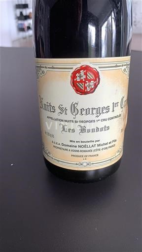 Bourgogne Ospecificerad Premier Cru Domaine Noëllat Michel Et Fils Les Boudots 1999