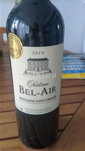 Bordeaux Montagne-saint-émilion Château Belair 2019