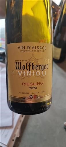 Alsácia Wolfberger Riesling 2023