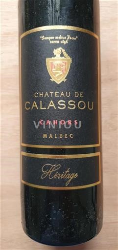 Südwestfrankreich Cahors Château Calassou Héritage Ohne Jahrgang