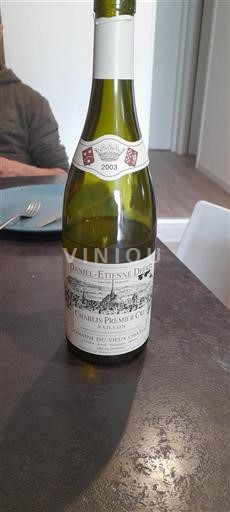 Bourgogne Chablis premier cru Premier Cru Domaine Vieux Vaillon 2003