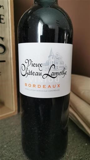 Bordeaux Château Vieux Lamothe Ei vuosikertaa
