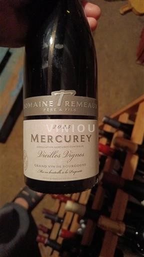 Bourgogne Mercurey Grand Cru Domaine Trémeaux Vieilles Vignes 2023