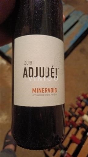 Vin Rouge sec Adjuge! 2019 France Languedoc Minervois AOC