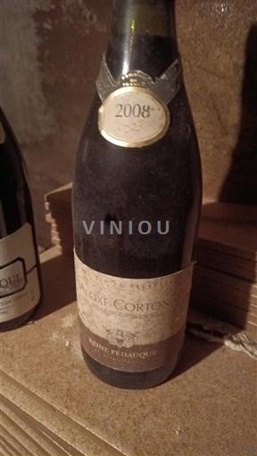 Burgundy Aloxe-Corton Grand Cru Reine Pédauque 2008