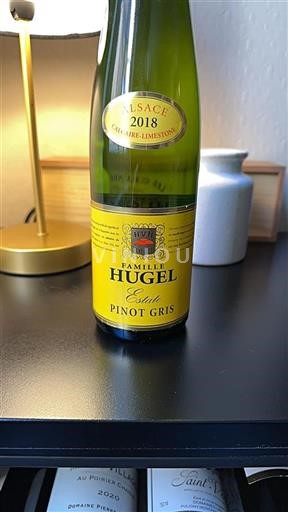Elsass Grauburgunder Famille Hugel Estate 2018