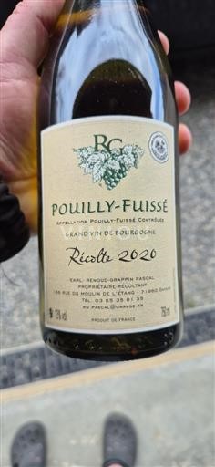Burgund Pouilly-fuissé Renoudgrappin Pascal 2020