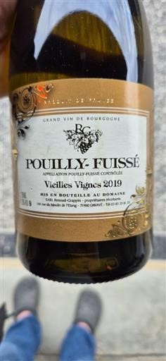 Borgonha Pouilly-fuissé Grand Cru Renoudgrappin Vieilles Vignes 2019